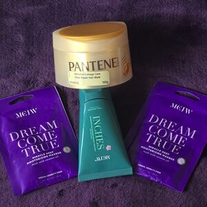 Pantene Hair Mask and MCJW Hair Treatment Set | Set of 4